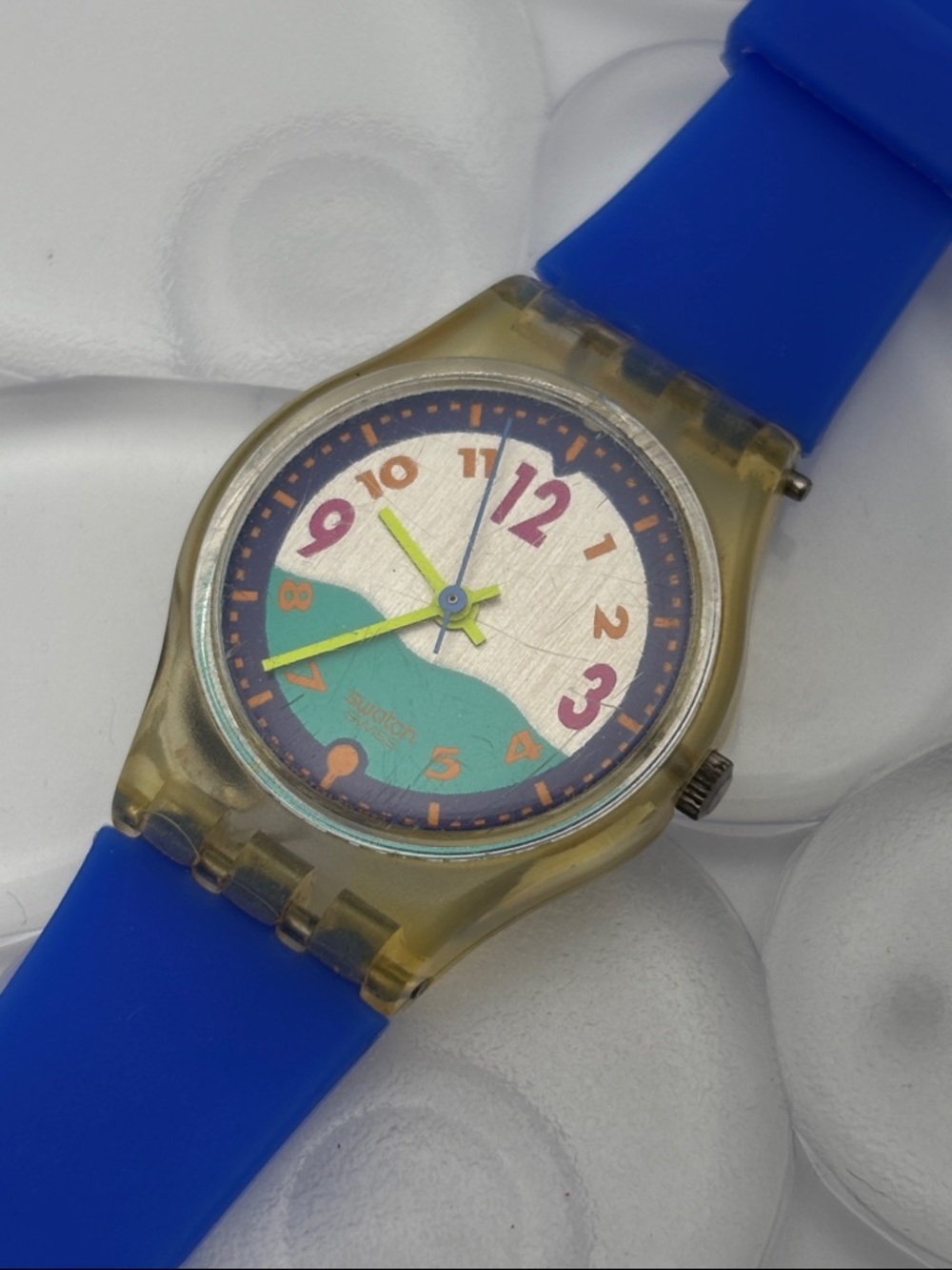 Swatch Watch - LK122 - STRAWBERRY FIELDS
